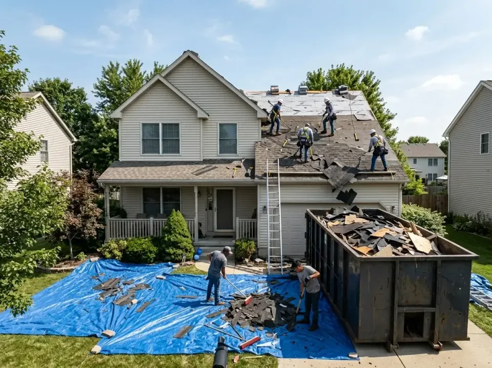 roof-replacement-debris-remova-004 — frequently asked questions, Cheapest Dumpster Rentals in Sterlington, LA